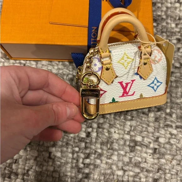 ***SOLD*** Louis Vuitton x Murakami Monogram Multicolor Micro Alma- NWT - Picture 7 of 13